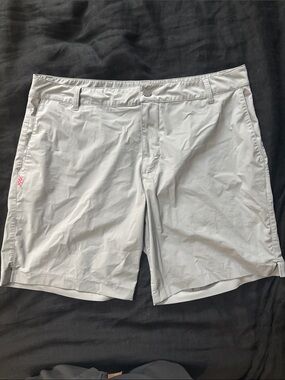 Rhone Men's Light Gray Performance Shorts
